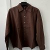 TYPE77 코튼 2번 브라운 (미 육군 유틸리티 셔츠 샘플링)