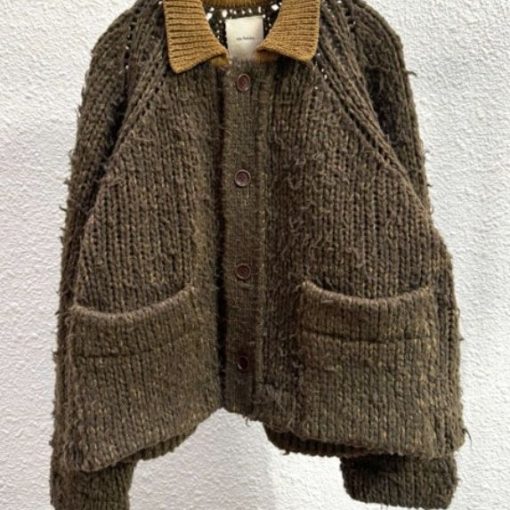 피셔맨스 울 퍼 재킷 그린 [오프라인 매장 한정]